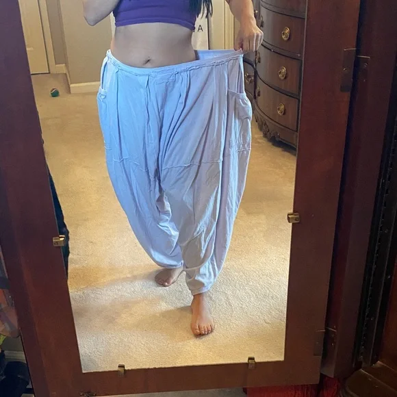 LILAC INTIMATELY Free People Harem pants Large - Picture 4 of 4